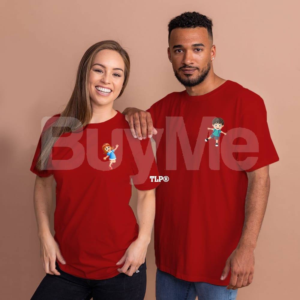 COUPLE RED TSHIRT