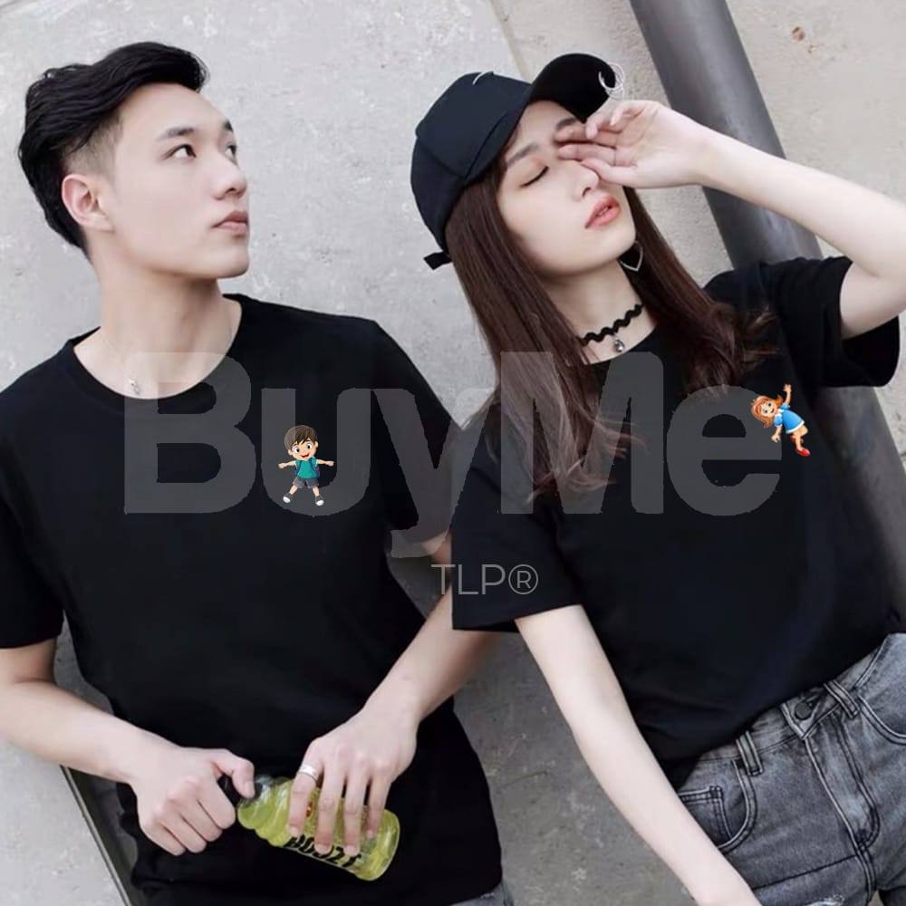 COUPLE BLACK TSHIRT