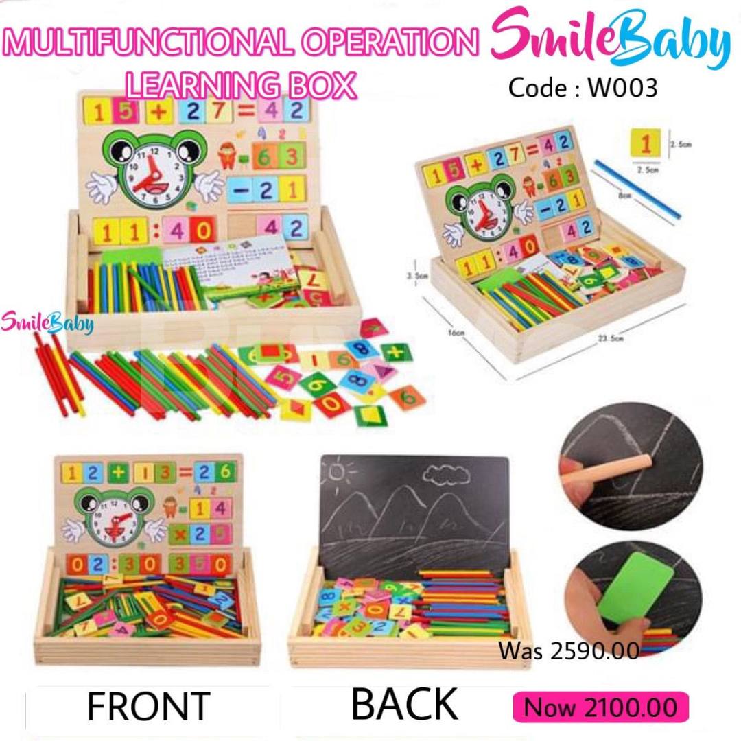 MULTINATIONAL OPERATION LEARNING BOX FOR KIDS