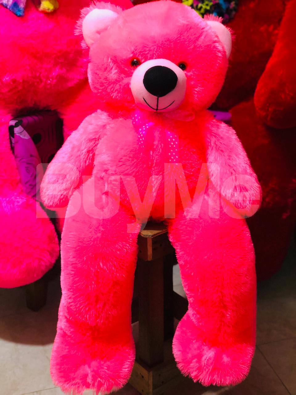 3FT TEDDY BEAR - PINK
