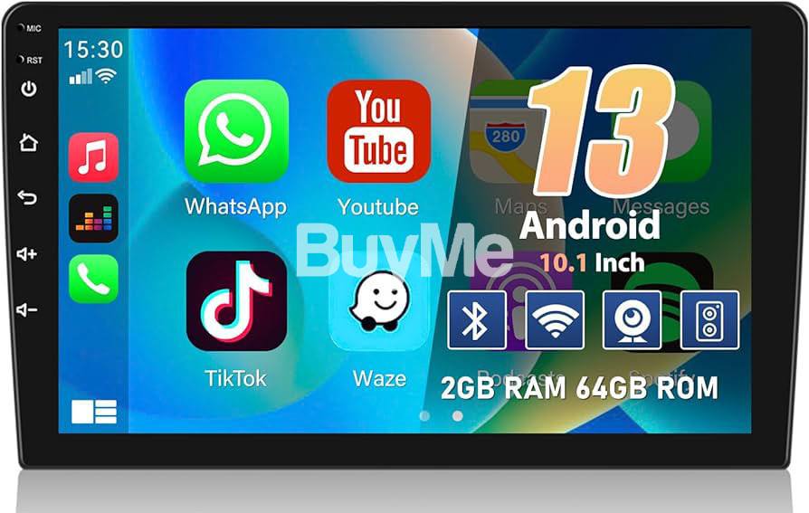 IPS 2+64GB AIR MIRROR GPS WIFI ANDROID CAR SETUP 10INCH
