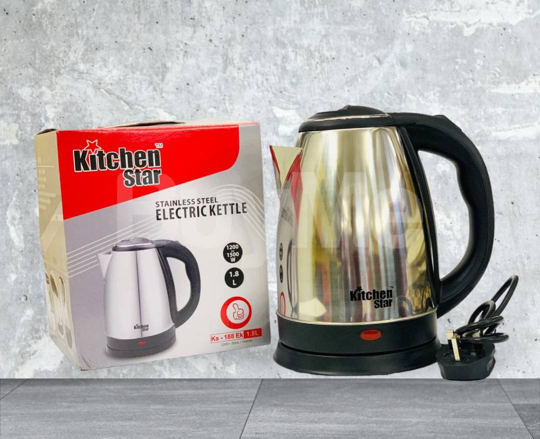 KITCHEN STAR STAINLESS STEEL ELECTRIC KETTLE