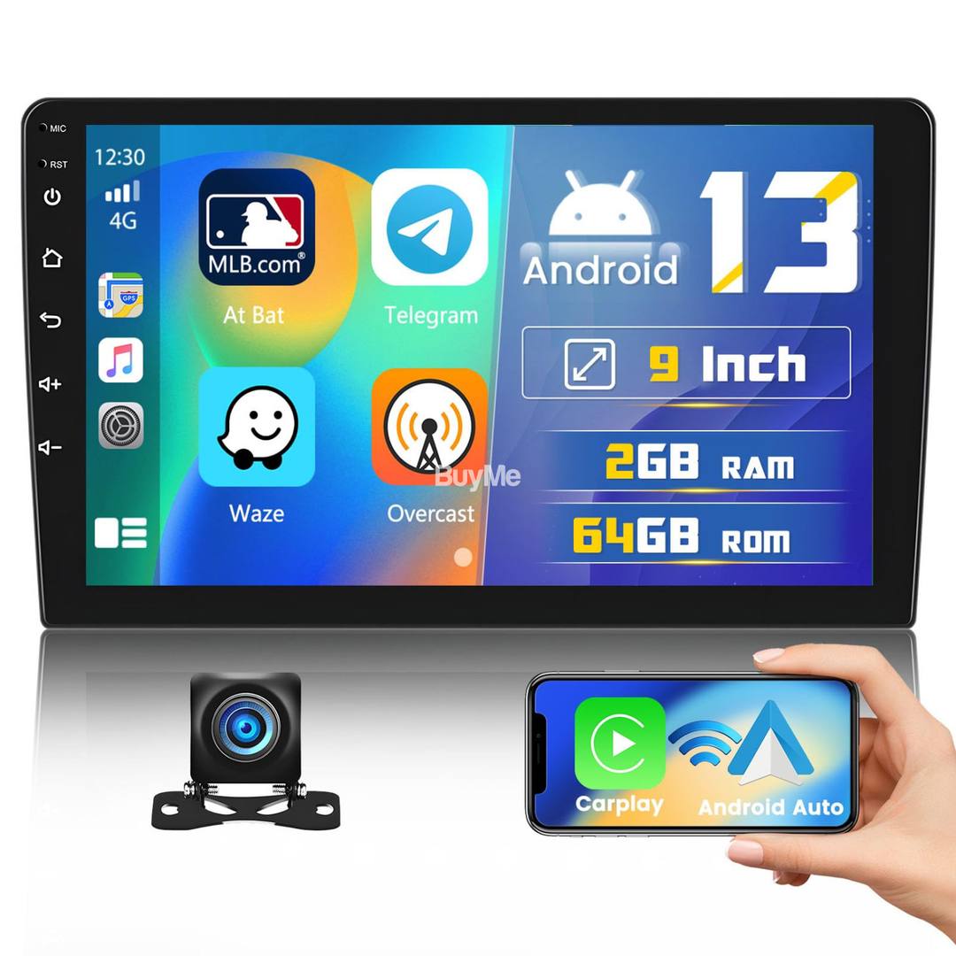 Ips 2+64GB air mirror GPS WIFI android car setup 9inch