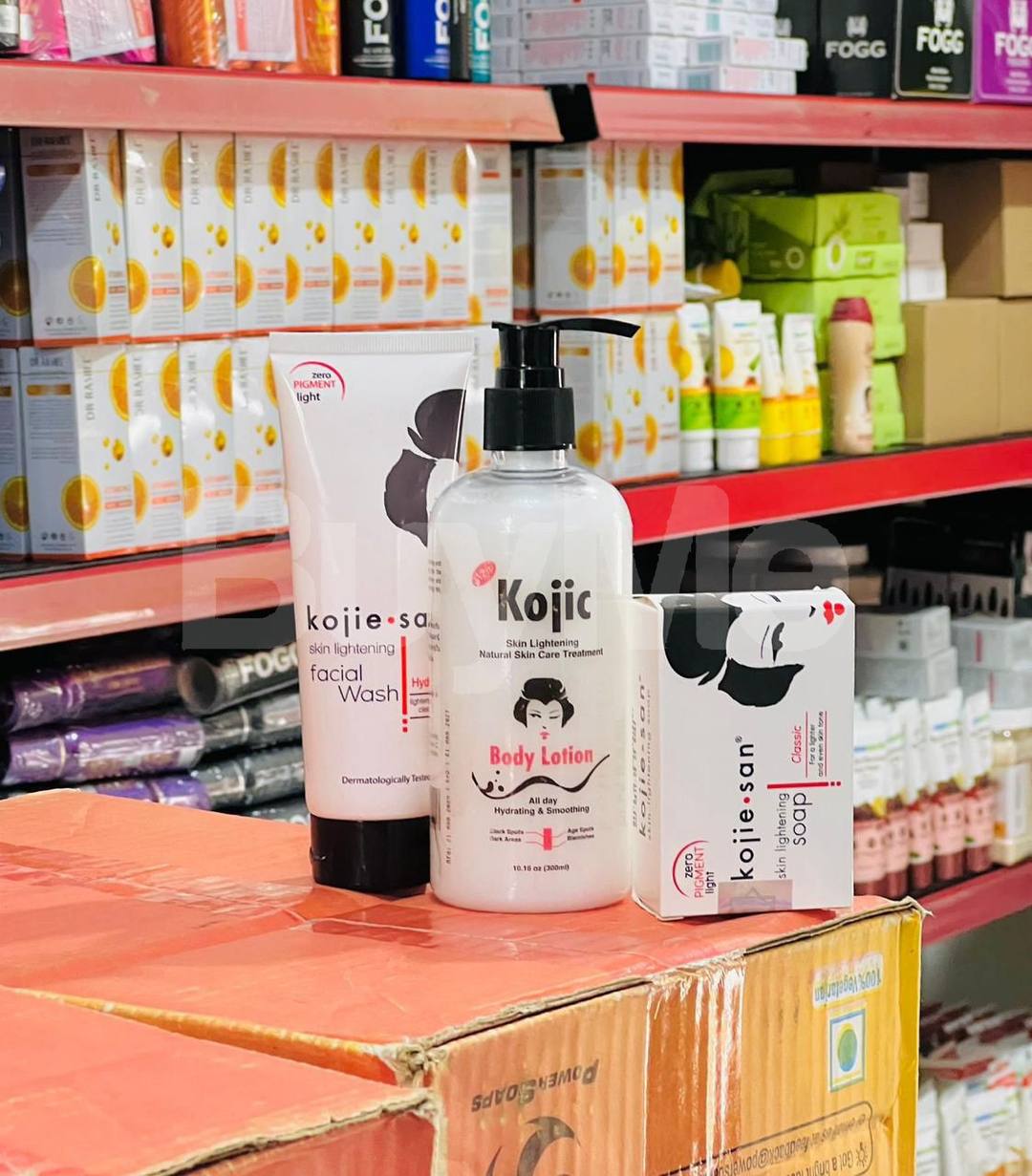 KOJE SOAP, BODY LOTION & FACE WASH (3 IN 1 PACK)