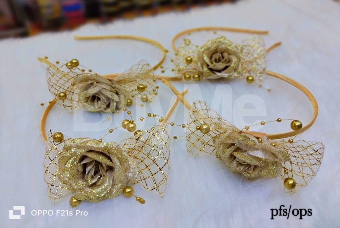 BABY HAIR BAND - GOLD