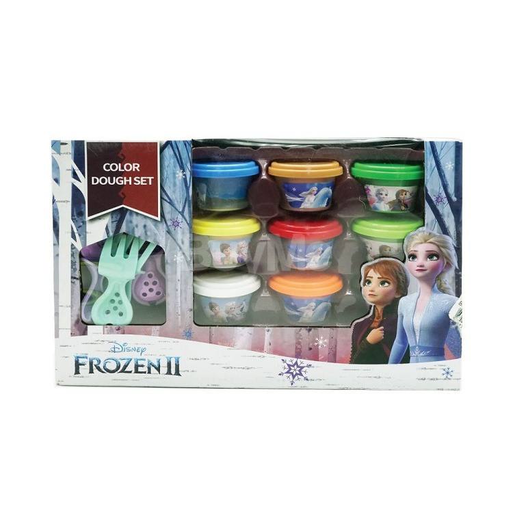 DISNEY FROZEN COLOR DOUGH SET (9 PIECES)