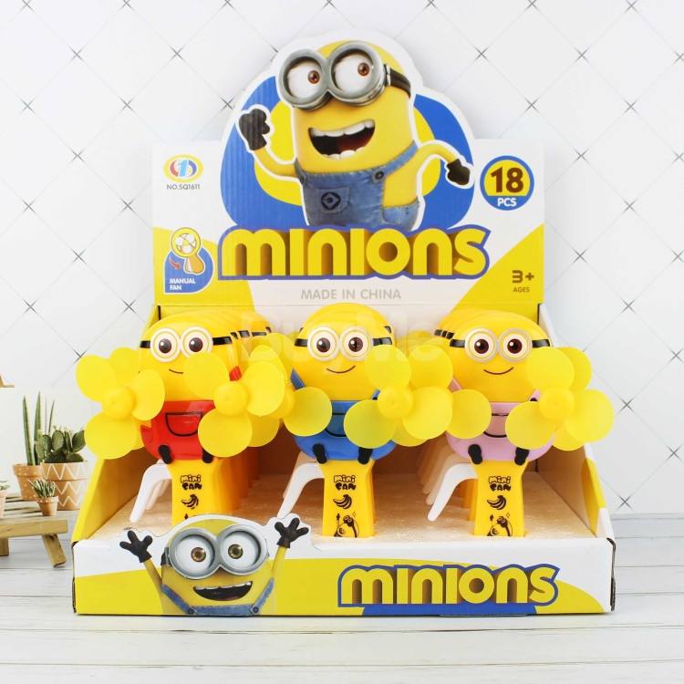MINIONS 1 PC HAND FAN TOY