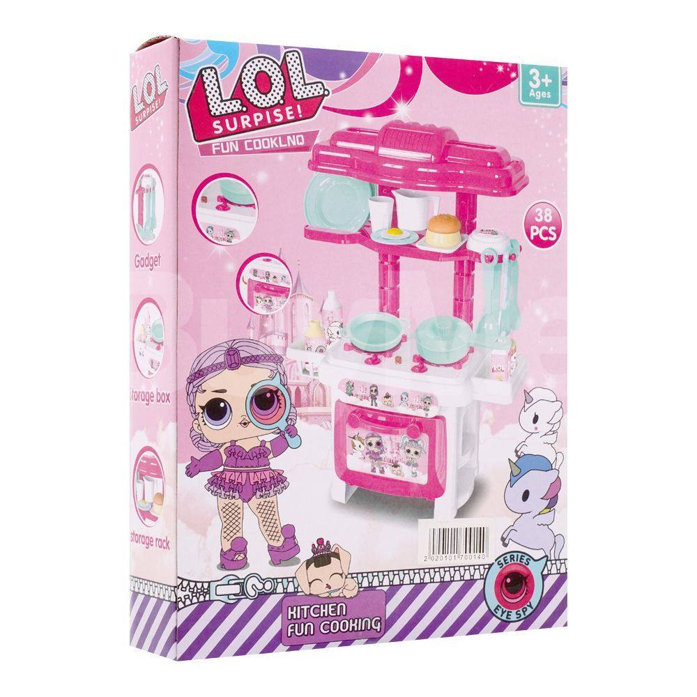 LOL FUN COOKING SET - 38 PCS