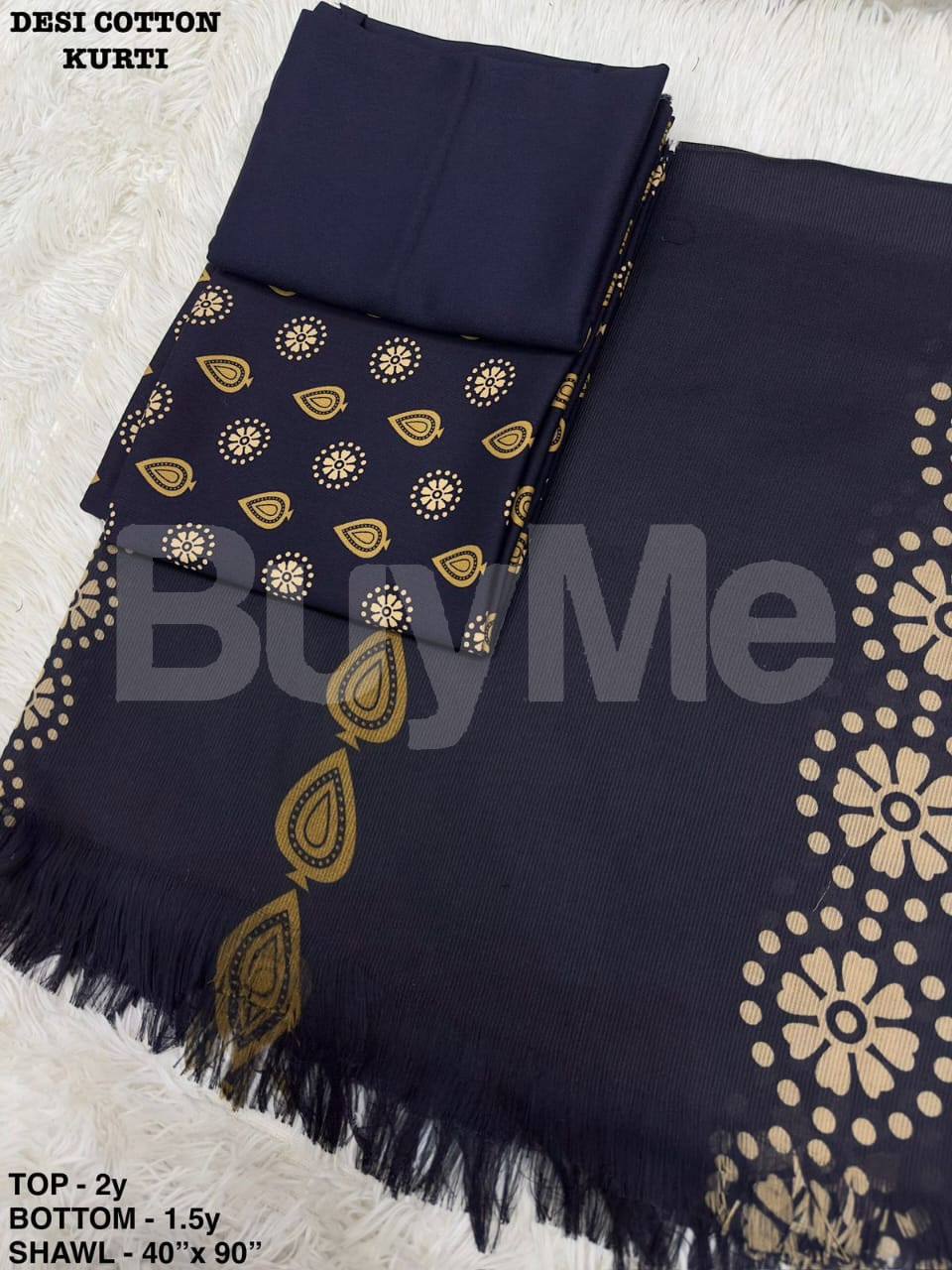 DESI COTTON KURTI SET