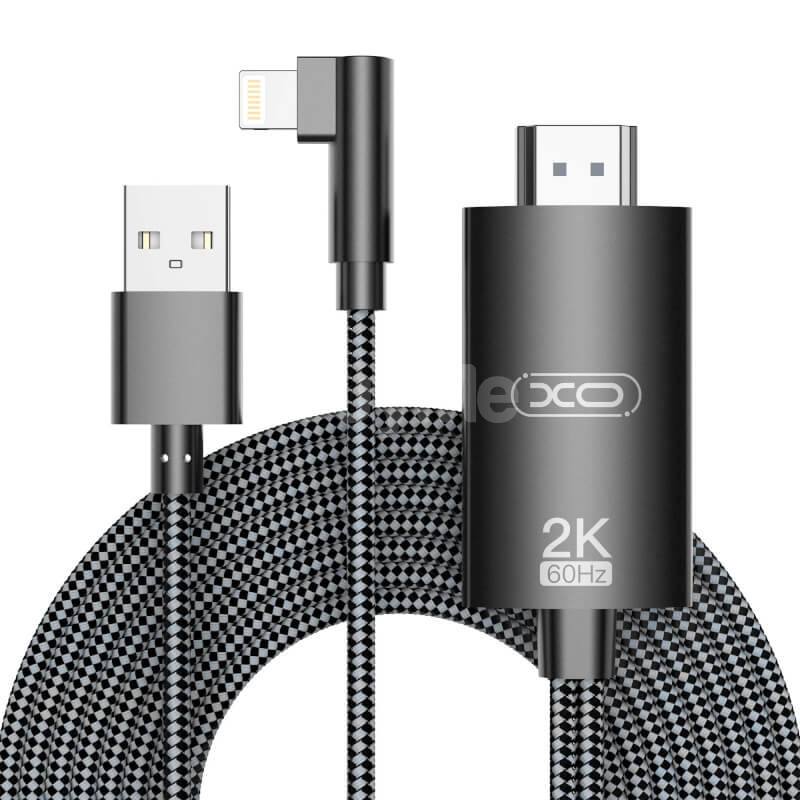 XO HDMI TO LIGHTING + USB HD ADAPTER CABLE 1.8M