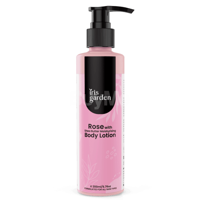 ROSE WITH SHEA BUTTER MOISTURIZING BODY LOTION, 200ML: THE BEST MOISTURIZER