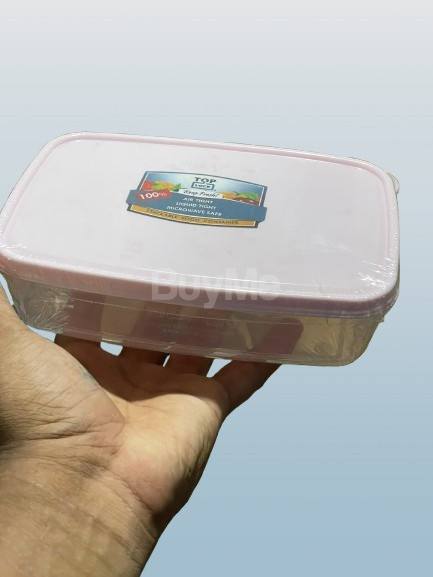 RECTANGULAR AIRTIGHT FOOD LUNCH BOX - DT - FT 1001