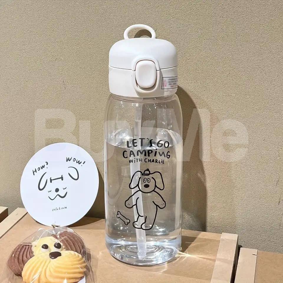 KIDS TRANSPARENT WATER BOTTLE