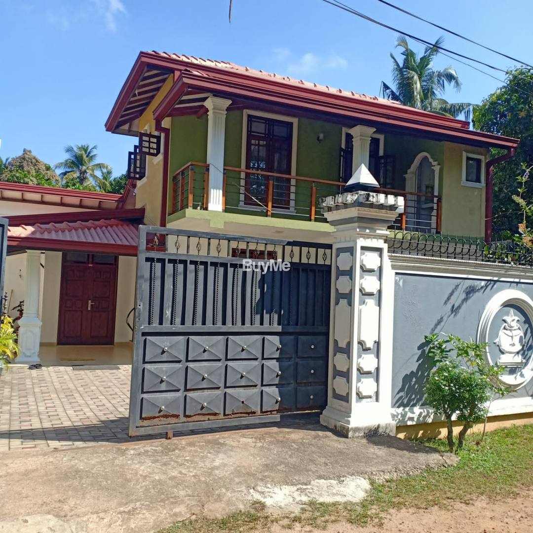 A TWO-STOREY RESIDENTIAL HOUSE FOR SALE IN PILIYANDALA - DHAMPE