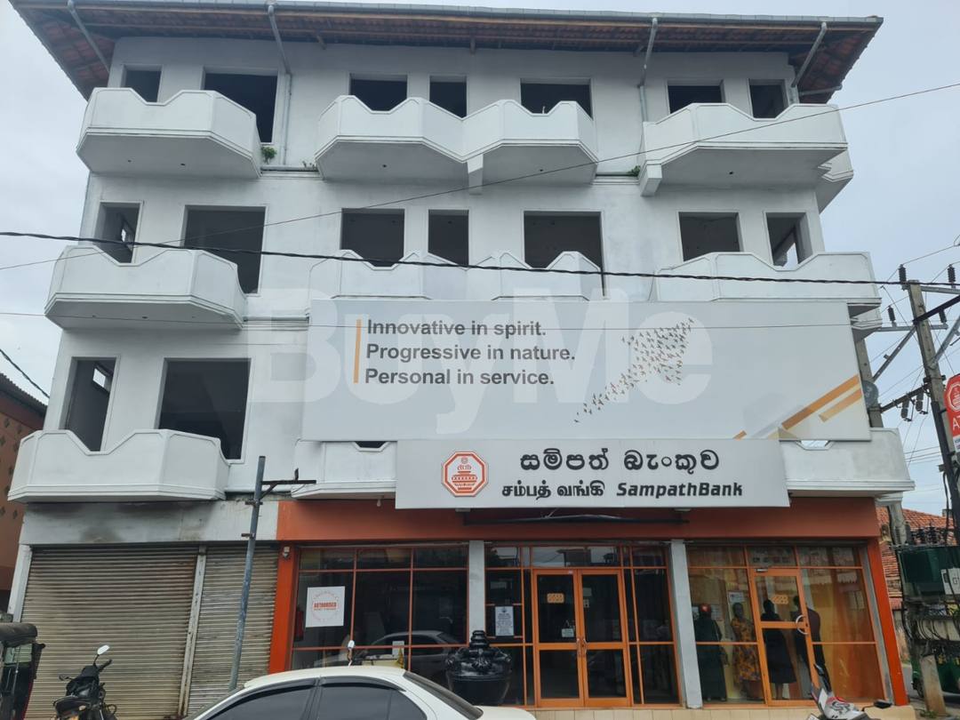 VALUABLE 4-STORY COMMERCIAL BUILDING FOR RENT IN THE HEART OF TRINCOMALEE