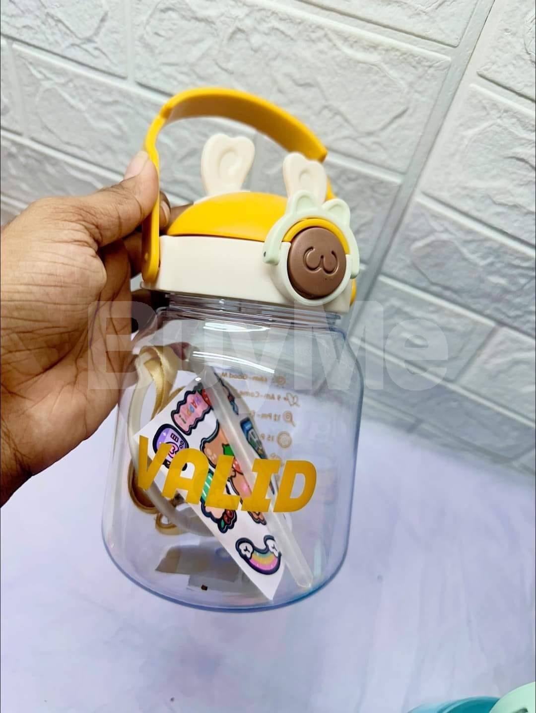 KIDS BOTTLE WITH STRAW