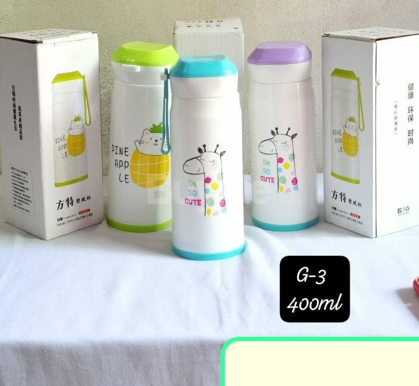 400ML GLASS WATER BOTTLE