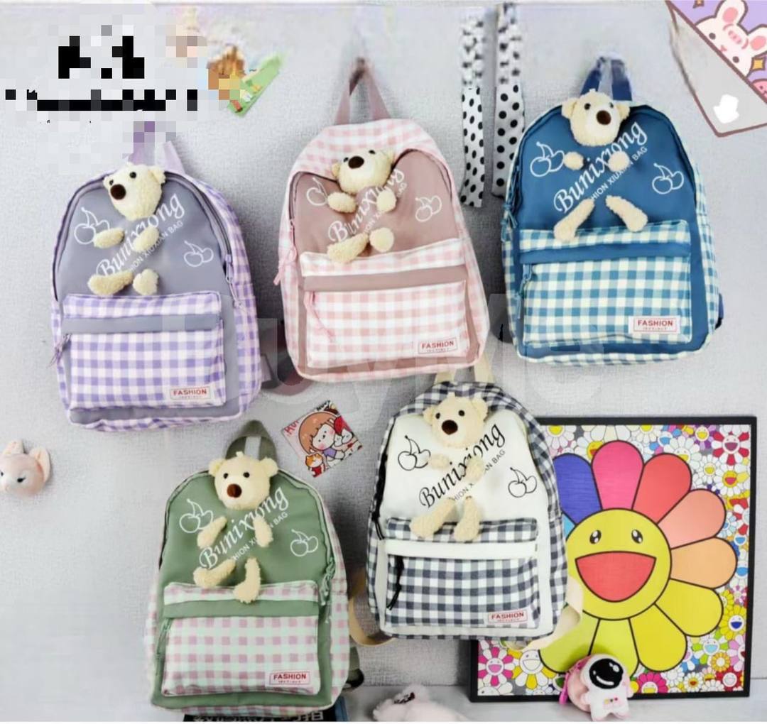 BEAR DESIGN SCHOOL BAG