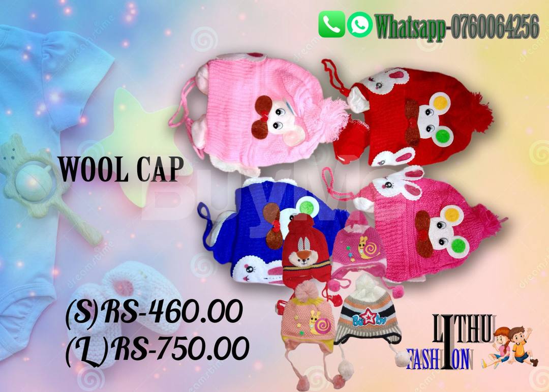 WOOL CAP DESIGN FOR KIDS