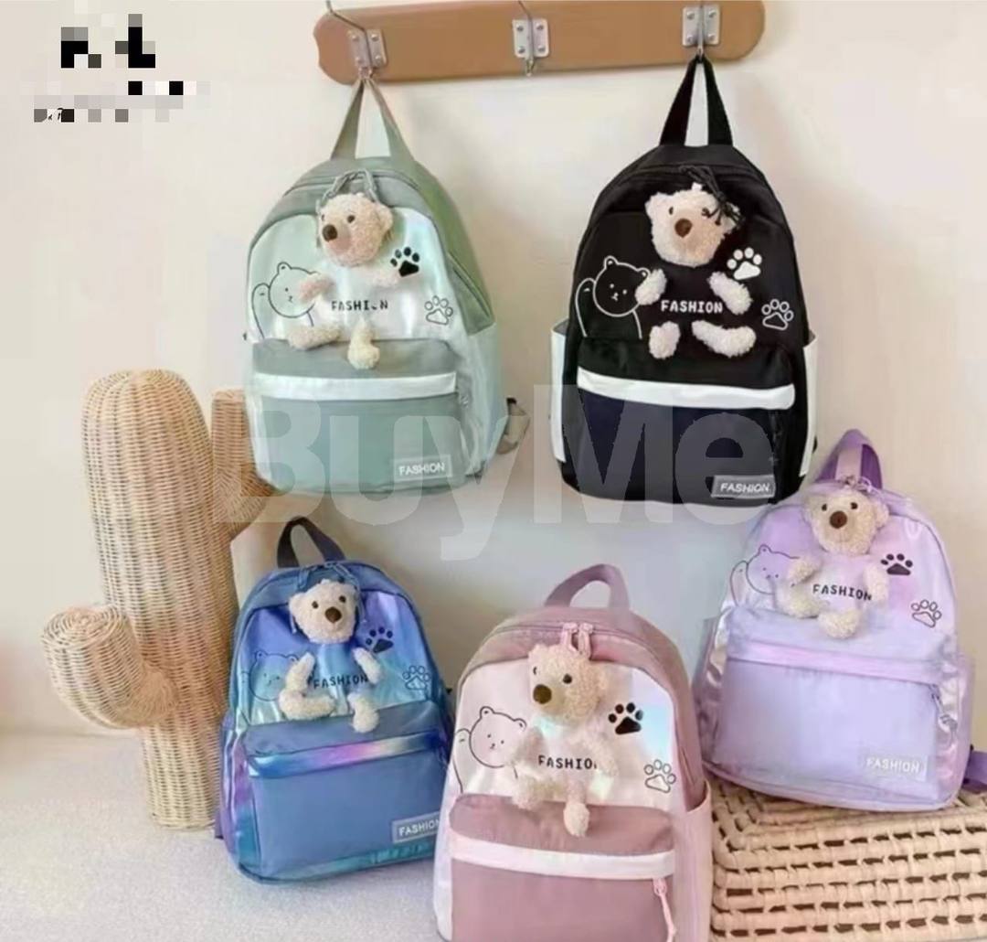 SCHOOL BAG - BEAR DESIGN