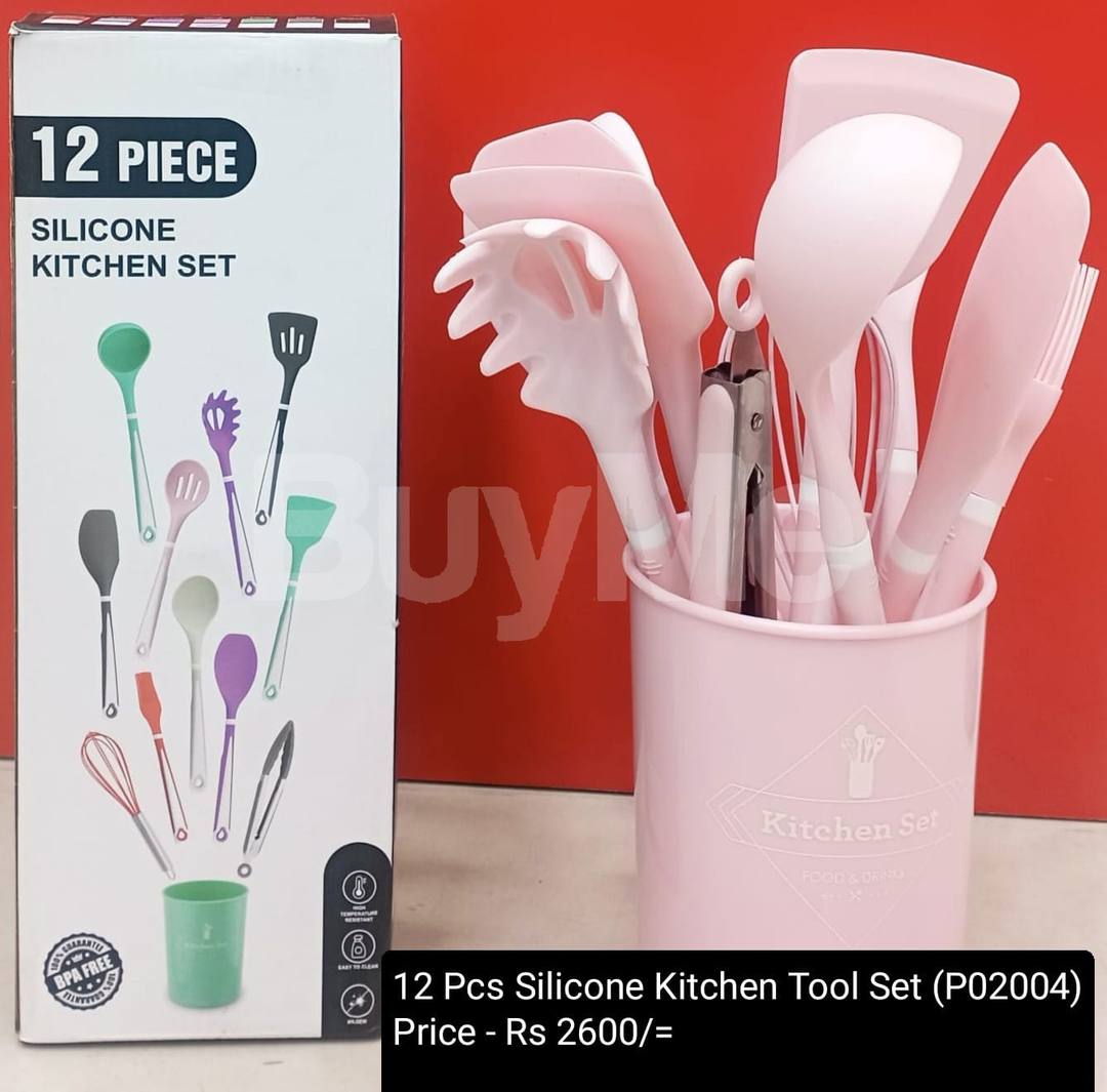 12 PCS SILICONE KITCHEN TOOL SET