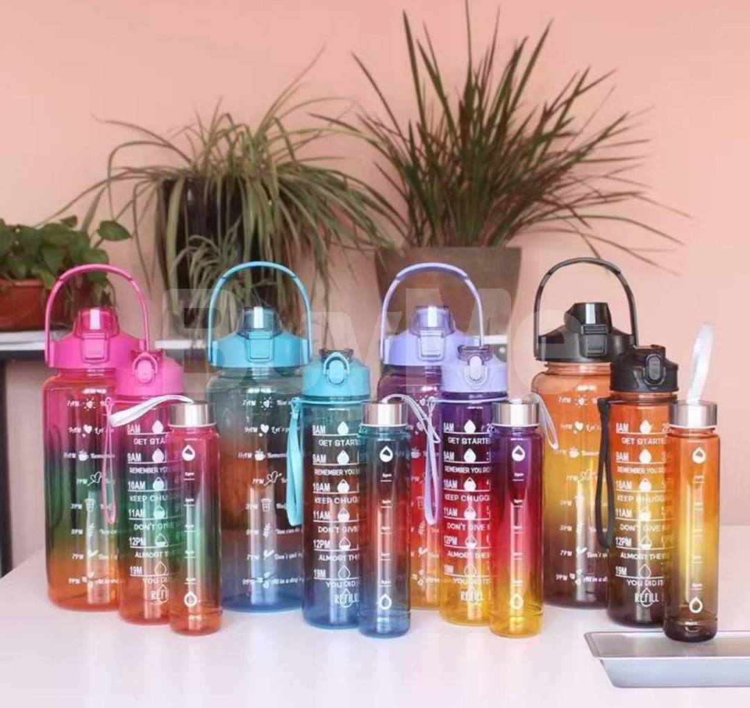 3 IN 1 DRINKWARE ELECTROPLATED THREE PIECE SET