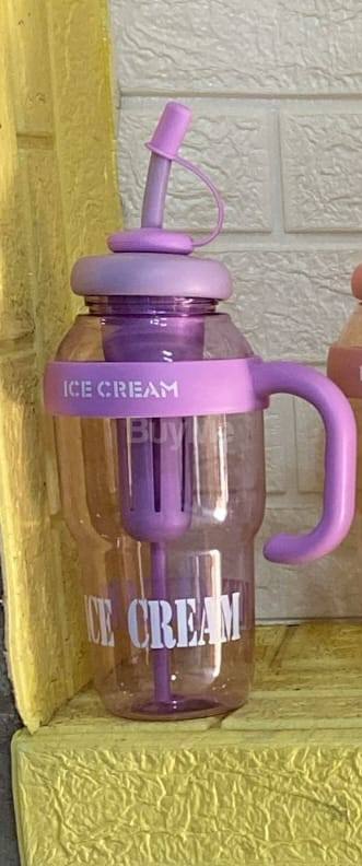ICE CREAM WATER BOTTLE 1200ML - PURPLE