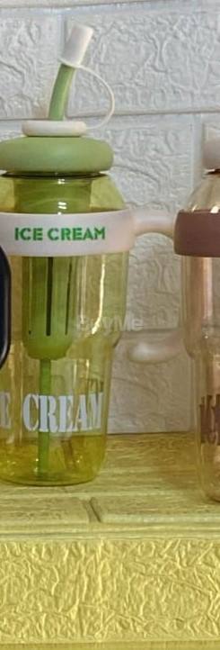 ICE CREAM WATER BOTTLE 1200ML - GREEN COLOUR