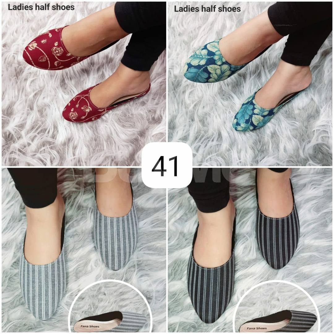 HALF SHOES DESIGNS - LADIES COLLECTION - SIZE 41