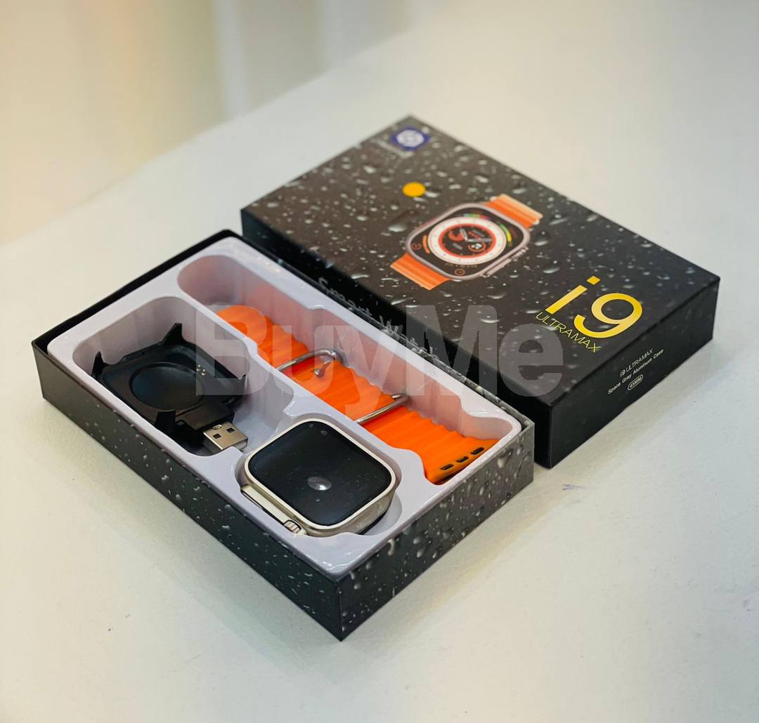 I9 ULTRA MAX SMART WATCH 45MM ONE SIZE - ORANGE COLOUR