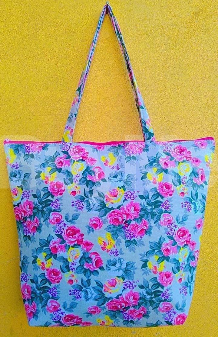 FLOWER DESIGN HANDBAG