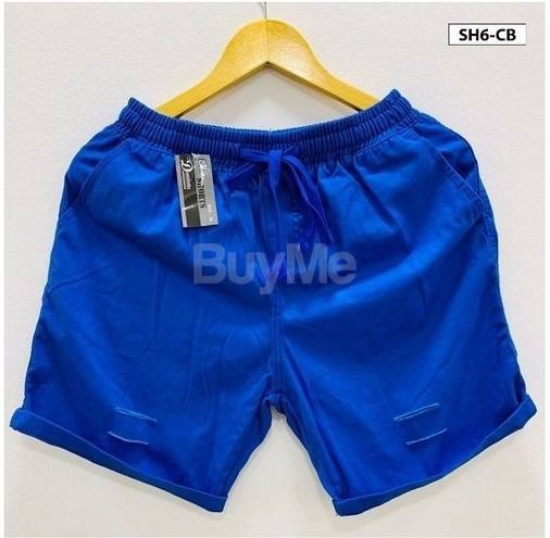MENS PATCH SHORT - BLUE