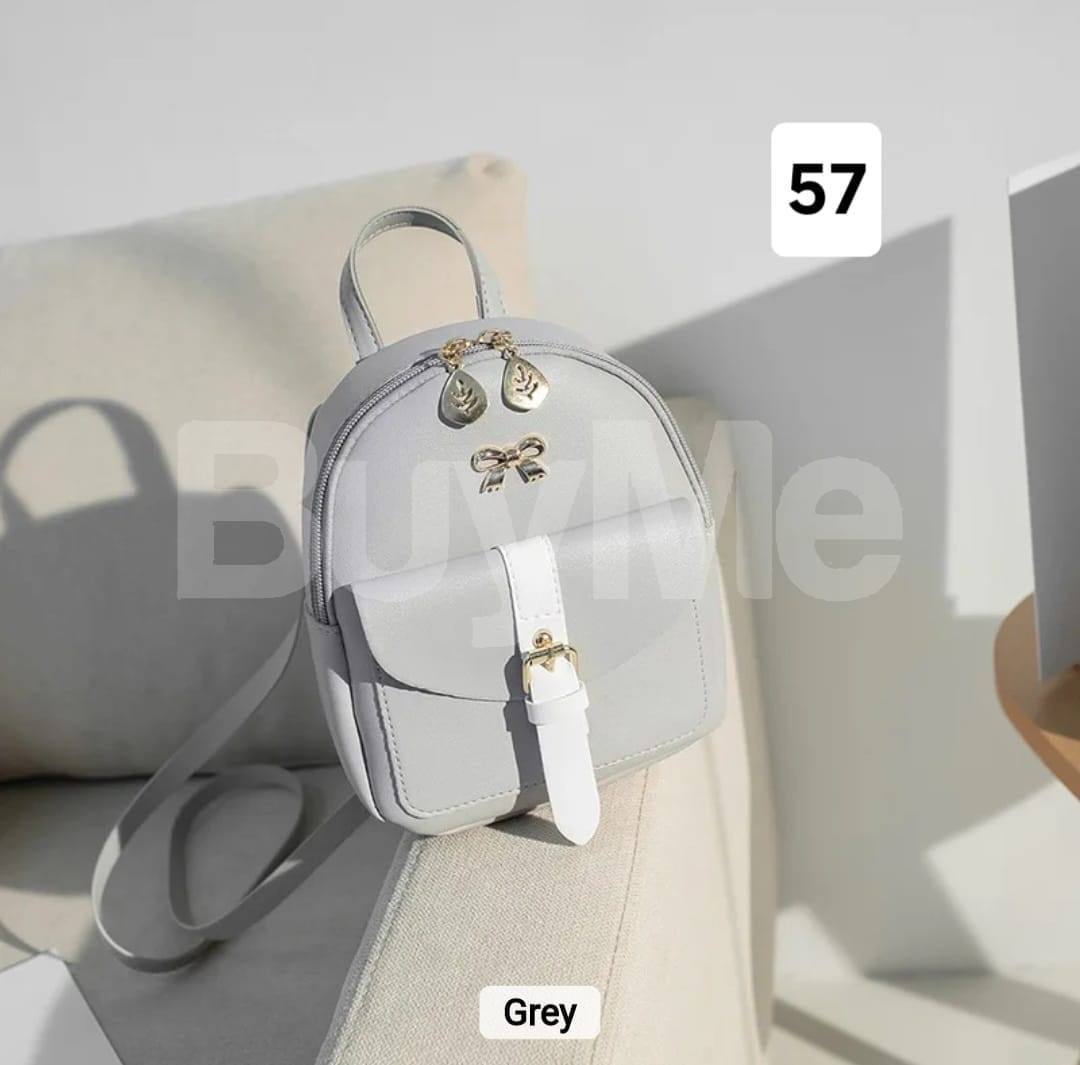 LADIES TRENDY HAND BAG - GREY