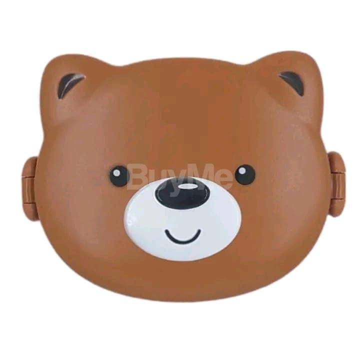 TEDDY FACE DESIGN LUNCH BOX