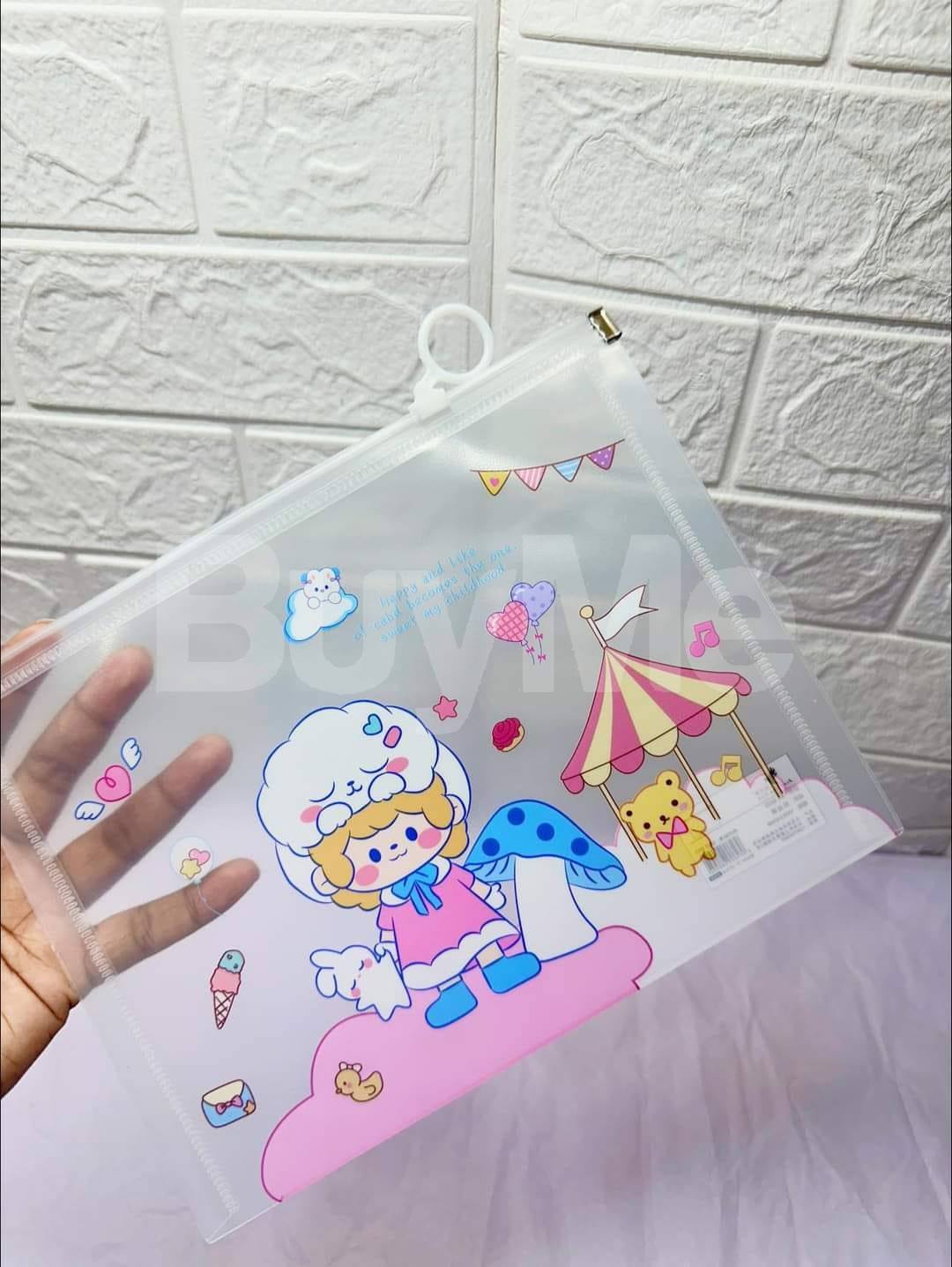 A5 SIZE ZIP LOCK BAG DESIGN