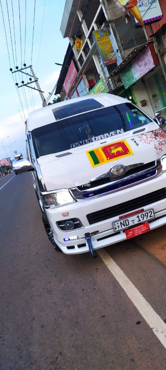 VAN FOR HIRE - TOYOTA KDH
