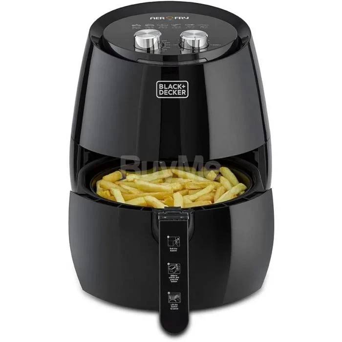 BLACK+DECKER RAPID AIR CONVECTION MANUAL AIRFRYER 4.5L