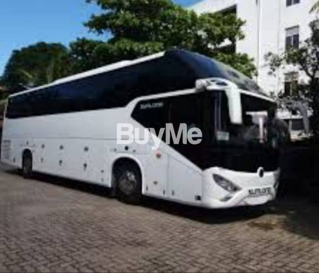 BUS FOR HIRE AND TOURS - 55 SEATS LUXURY COACH - SUNLONG