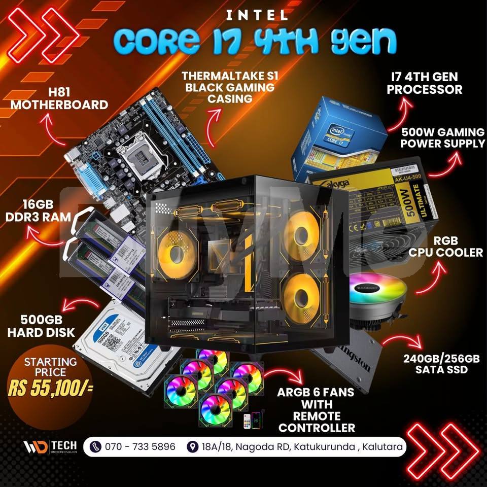 CORE I7 4TH GEN DESKTOP
