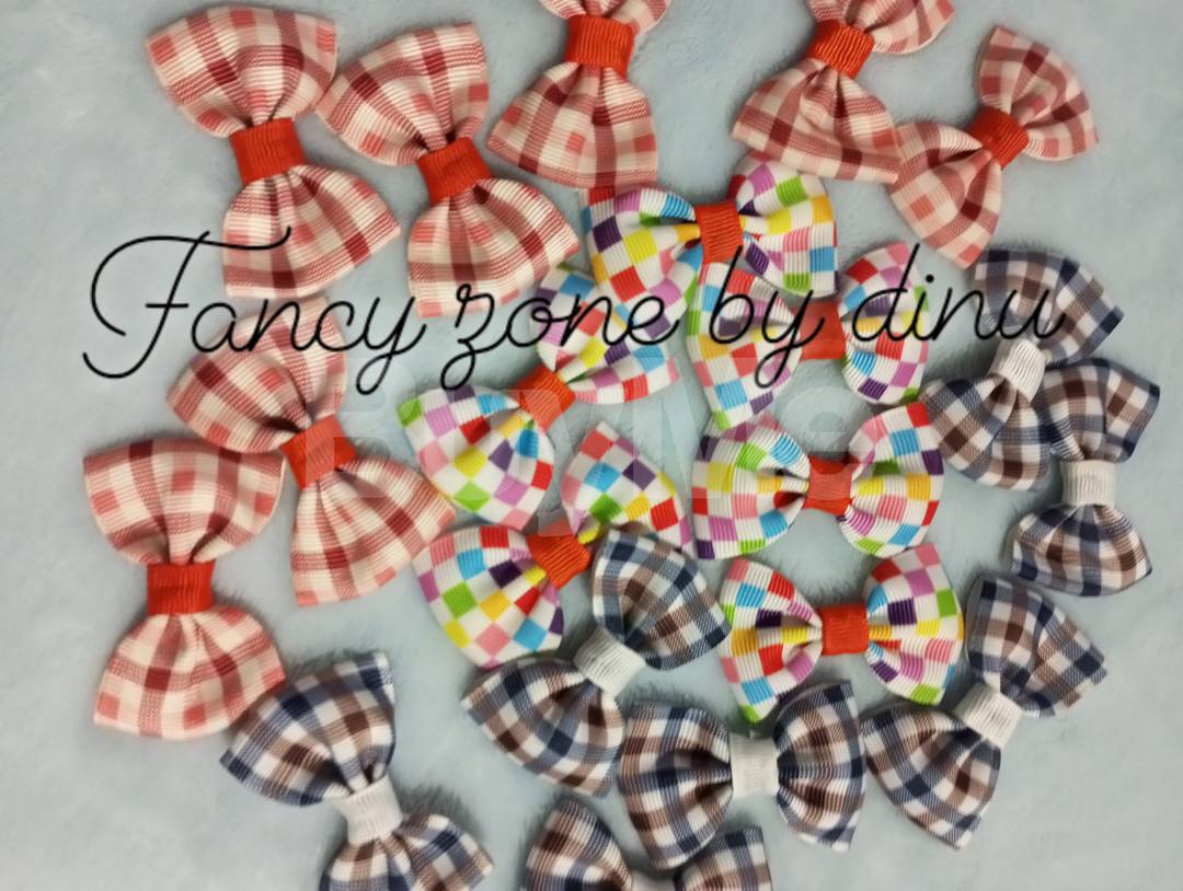 2 PAIR BOW DESIGNS