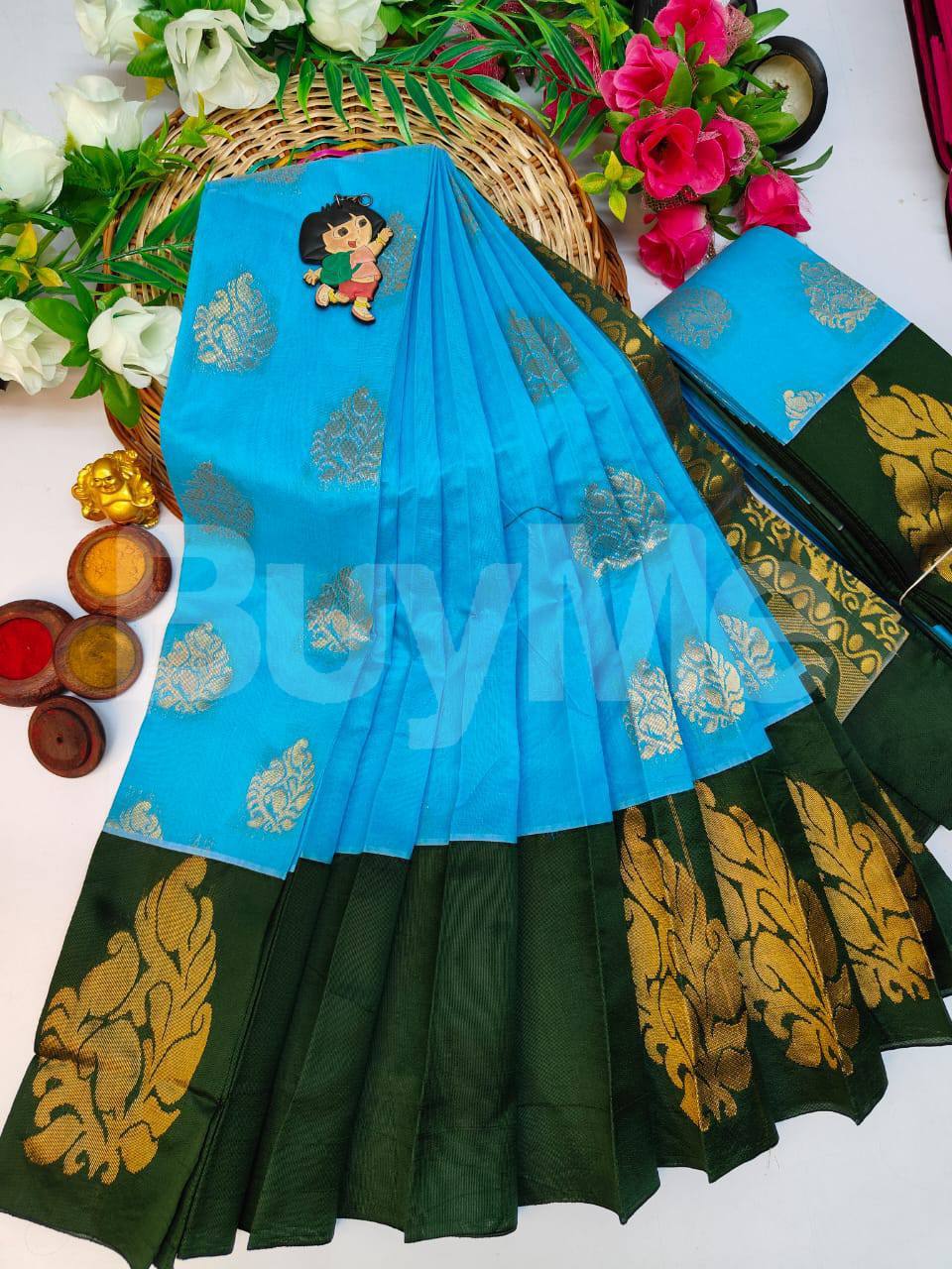 SILK COTTON SAREE DESIGN