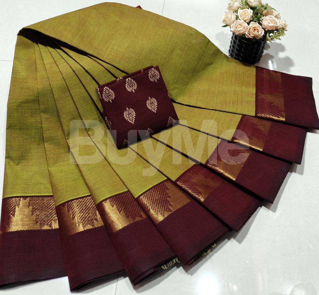 CHETTINAD TRENDY COTTON SAREE