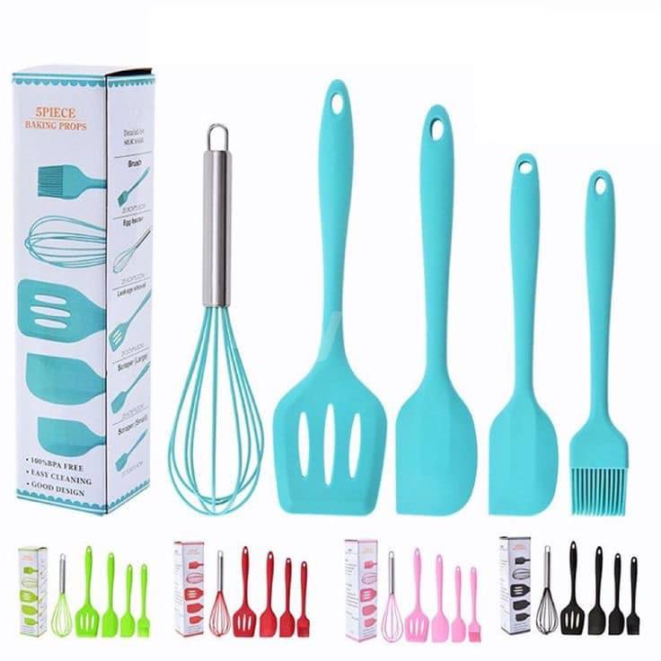 SILICONE SPOON SET