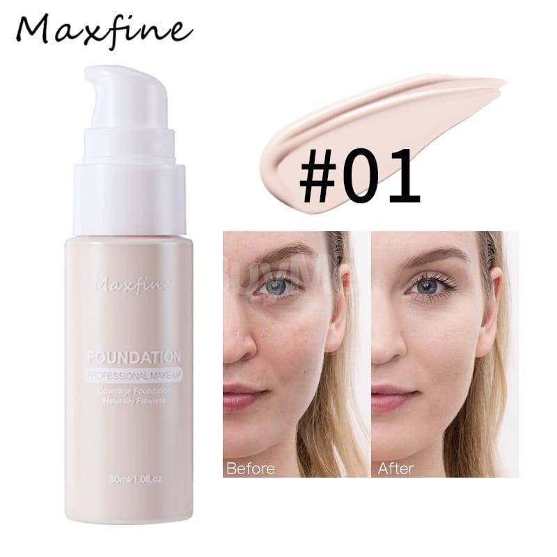 MAXFINE 12 COLOUR LIQUID FOUNDATION FOAM
