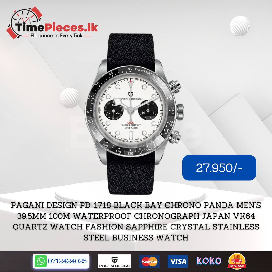 PAGANI PD-1718 – BLACK BAY CHRONO PANDA