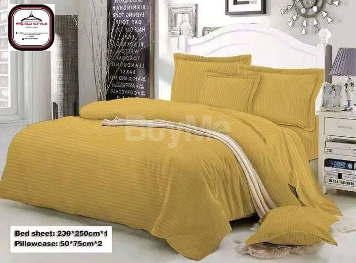 EGYPTIAN COTTON STRIPES BEDSHEET