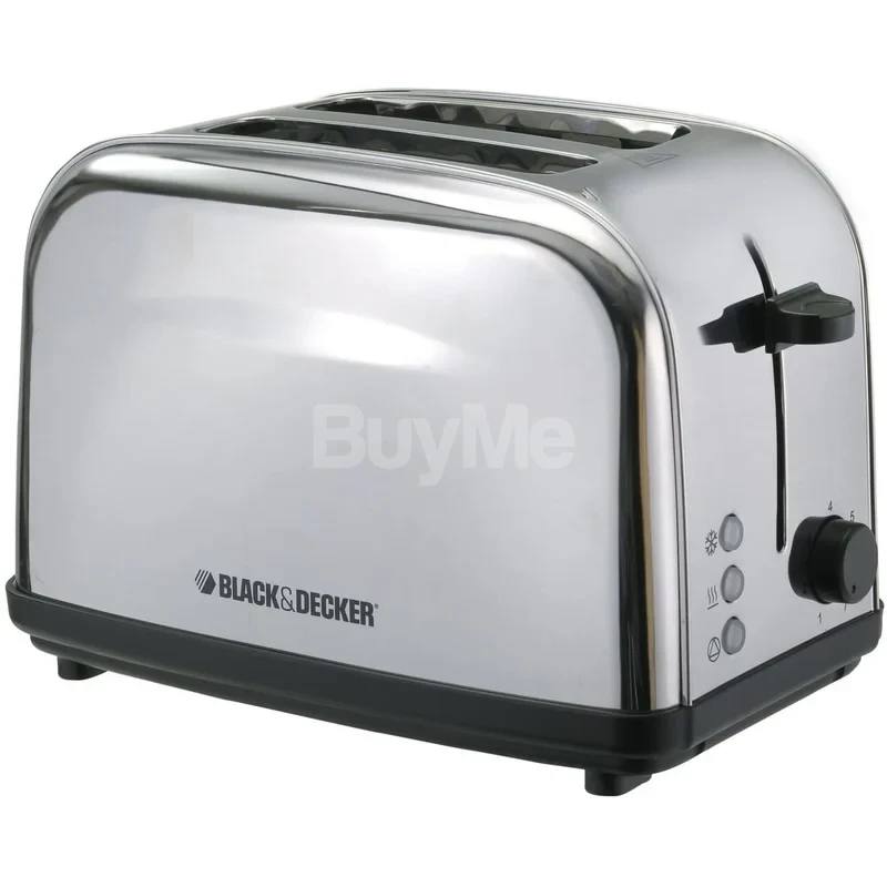BLACK & DECKER 2 SLICE STAINLESS STEEL TOASTER – ET222-B5