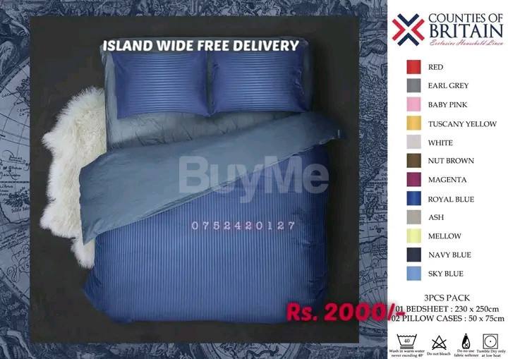 COTTON STRIPES BEDSHEETS DESIGN