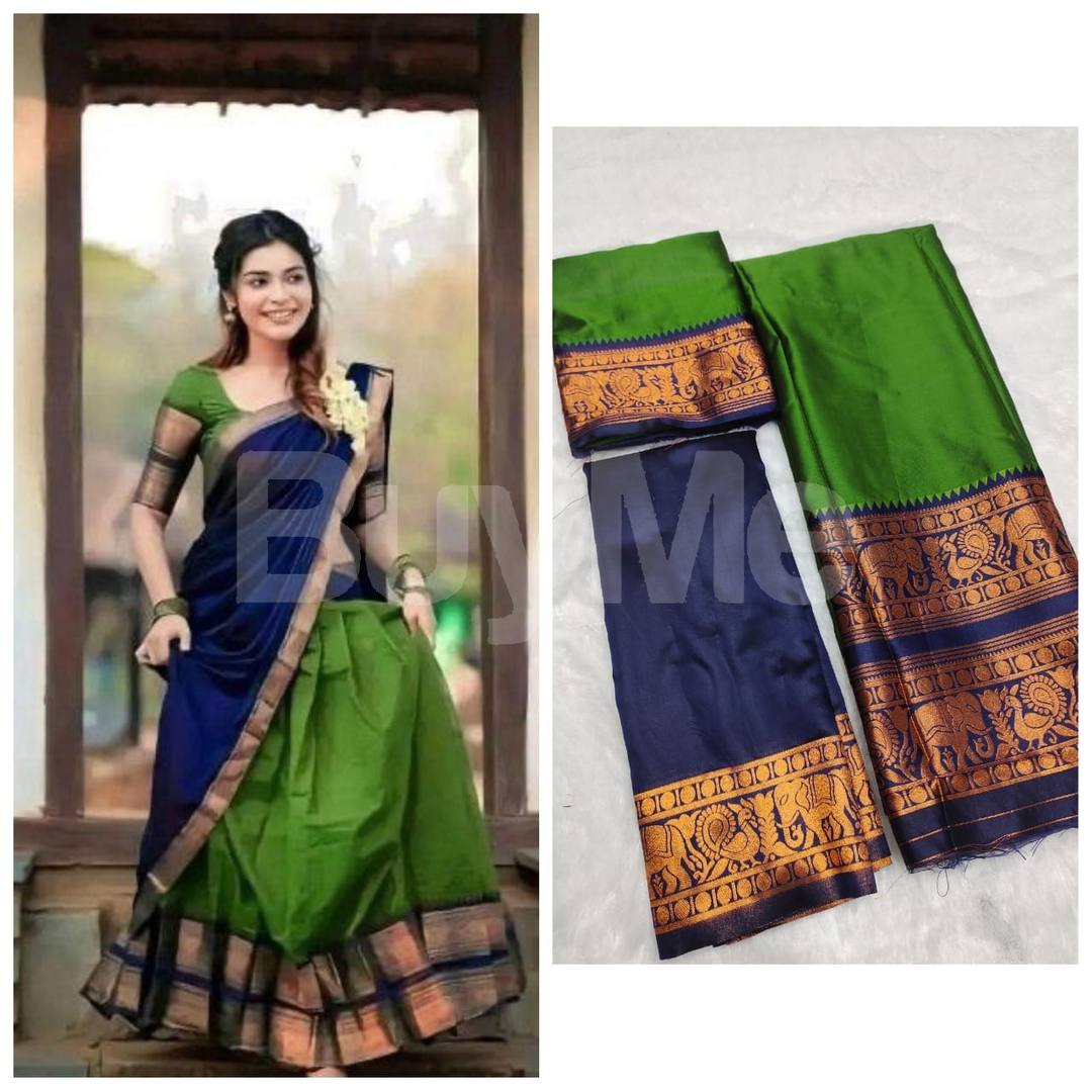 KANJIVERAM SILK ZARI LEHANGA