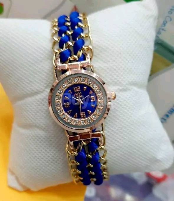 BLUE LADIES WATCH DESIGN